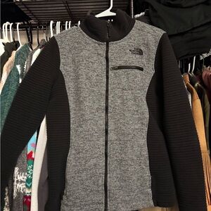 The North Face Gray and Black Jacket